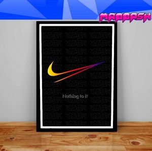 Custom not Nike Poster Logo Brand Wall Decor Print Poster Dope Poster Cool Print